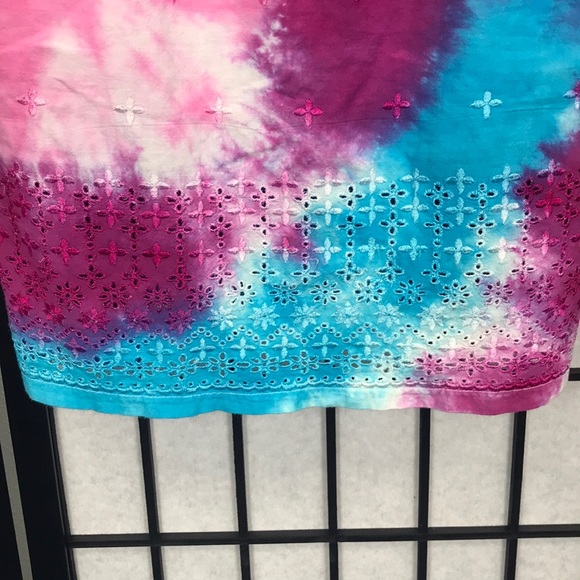 Hand Tied TYE DYE Dress NWOT - Picture 2 of 8